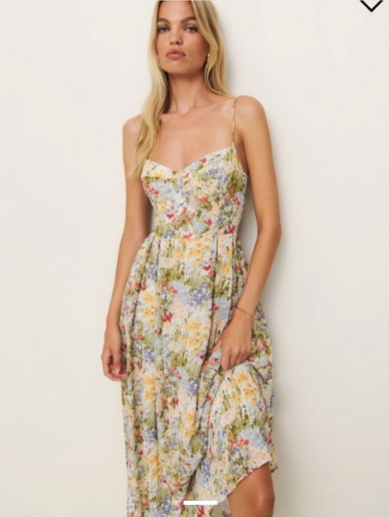 Reformation Dresses & Skirts - NWT Reformation Jaelyn Dress Countryside Floral Print Size 4
